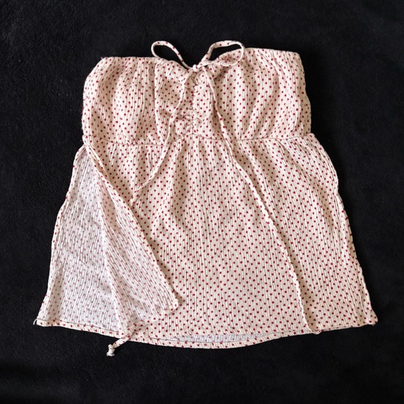 brandy melville europe exclusive polka dot halter tube top - Picture 1 of 3